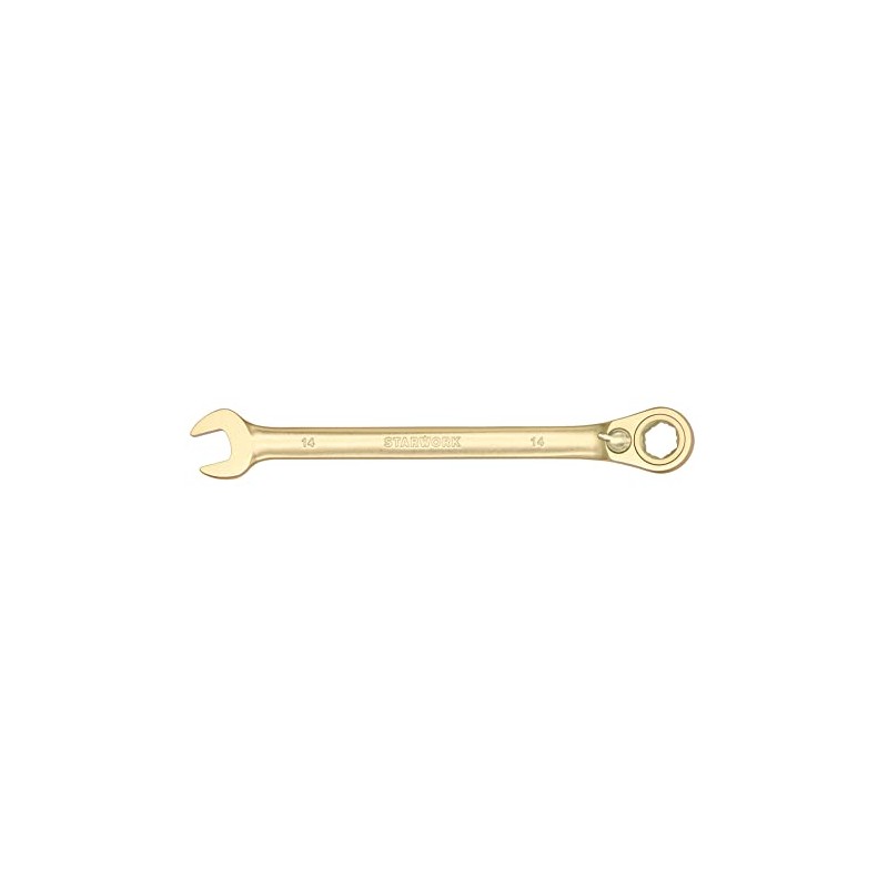 STARWORK GPlating™ Reversible Ratcheting Combination Wrench (14mm)