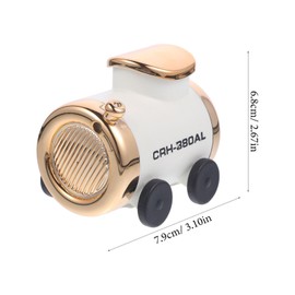 Kichvoe Plastic Toothpick Holder Train Shaped Toothpick Dispenser Organizer Container Reusable Toothpicks Storage Box for Home Restaurant