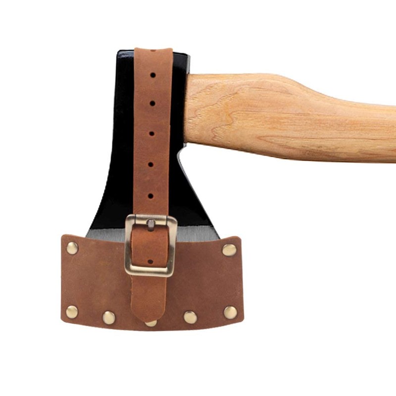 Leather Axe Sheath, Hatchet Holster Case, Chopping Axe Head Guard