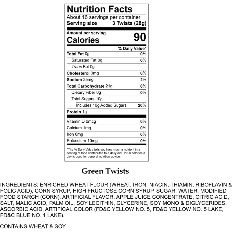 Arndts Fudgery Amish Licorice Twists - Five 16 Oz Pkgs