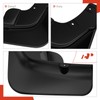 A-Premium Set of 4PCS Mud Flaps Splash Guards Mudflaps Mudguards