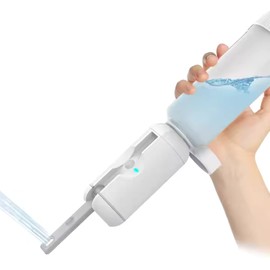 Handheld Portable Bidet - High Pressure Waterproof Travel Bidet for Women, Men with Bottle Adapter - USB-C Rechargeable Electric Hand Held Bidets Sprayer for Personal Hygiene, Baby Cleaning, Camping