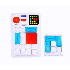 CZT Kluger Klotski Game Machine Maze Puzzle Escape Game Huarongdao Building Blocks 532 Levels Block Jigsaw Console Gift for Kids/Boys/Girls Toy Suitable for Indoor/Outdoor/Travel