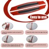Auto Car Door Edge Protective Strips, Car Universal Carbon Fiber