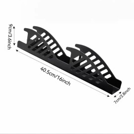 Wall Mounted Tool Storage Rack, Vertical Organizer for Garage and Garden Tools, Heavy Duty Holder for Brooms, Mops, Kitchen and Home Storage, 1 Pack