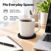Non-Slip Silicone Drink Coasters Set of 6 – Heat-Resistant Table