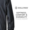 Holloway Men's Bionic Pullover Windshirt, Carbon/Black, X-Large