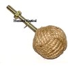 12 Knotty Door knobs - Nautical Drawer pulls - Jute