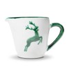 GMUNDNER KERAMIK Milk Jug Gourmet Capacity 0.2 Litres Green Deer