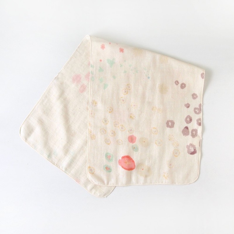 10mois NAOMI ITO 9858 Cotton Gauze Bath Gauze Set of