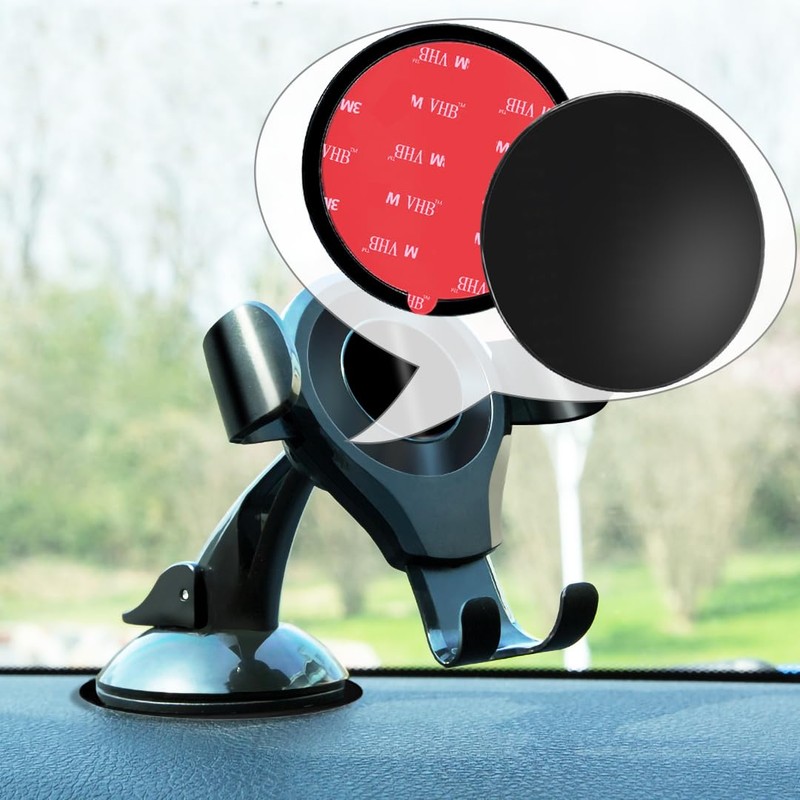 AYWFEY 2 Pack 73mm Car Dashboard Pad Mounting Disk for