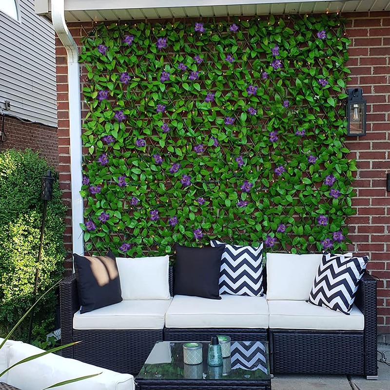 Sumery Expandable Fence Privacy Screen for Balcony Patio Outdoor,Decorative Faux