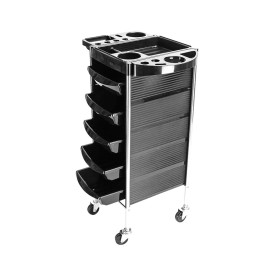 Unbranded US 5-Tier Hairdresser SPA Beauty Storage Trolley Storage Hair Salon Rolling Cart