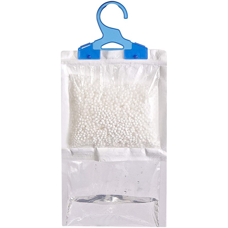 Set Of 3 Hanging Wardrobe Dehumidifier Bags Scented Moisture Trap