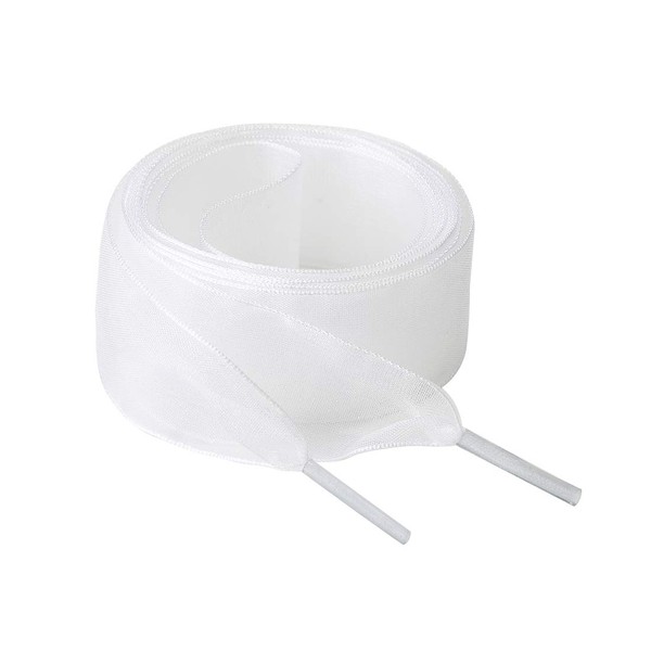 sourcing map 2 Pairs 2.5 cm Wide Transparent Snow Yarn