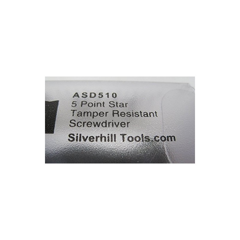 Silverhill Tools ASD510 5 Point Star Pentalobe Screwdriver in Size-TS10