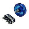 ANEX Screwdriver, Replaceable Type, Starby Wide Handle, Set of 5