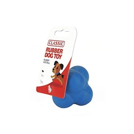 CLASSIC Odd Ball Rubber Dog Toy - 63mm - Blue