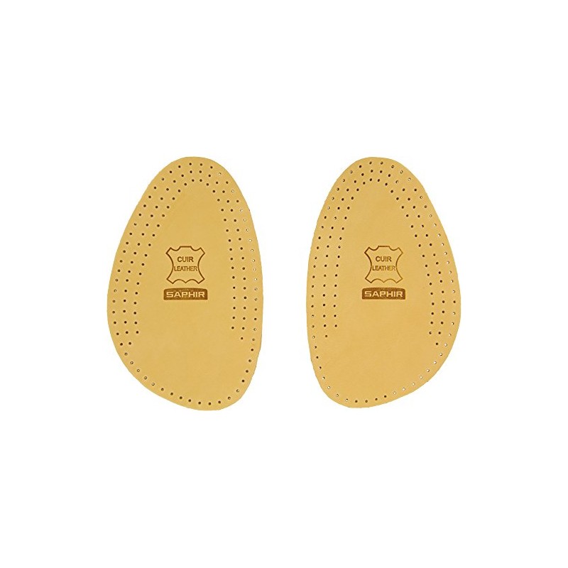 Saphir Half-soles leather charcoal (41-42), brown