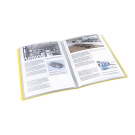 Esselte File – Yellow 395573090 Polypropylene (PP) (Files Polypropylene (PP), 60 Sheets, A4, Yellow)