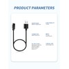 (2 Pack) Charging Cable for Voistek Bone Conduction Headphones, Magnetic