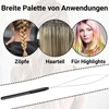 Debbery 6Pcs Hair Extension Loop Threader, Nano Beads Fine Metal