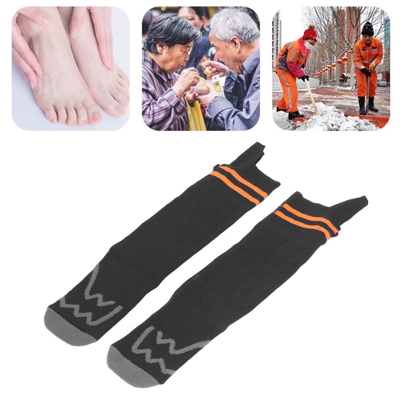 Heated Socks for Men Women Adjustable 5000mAh Rechargeable Battery Heated