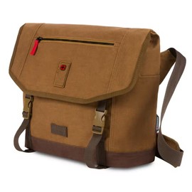 Wenger Corfe 16 inch Messenger Bag With Tablet Pocket- Camel