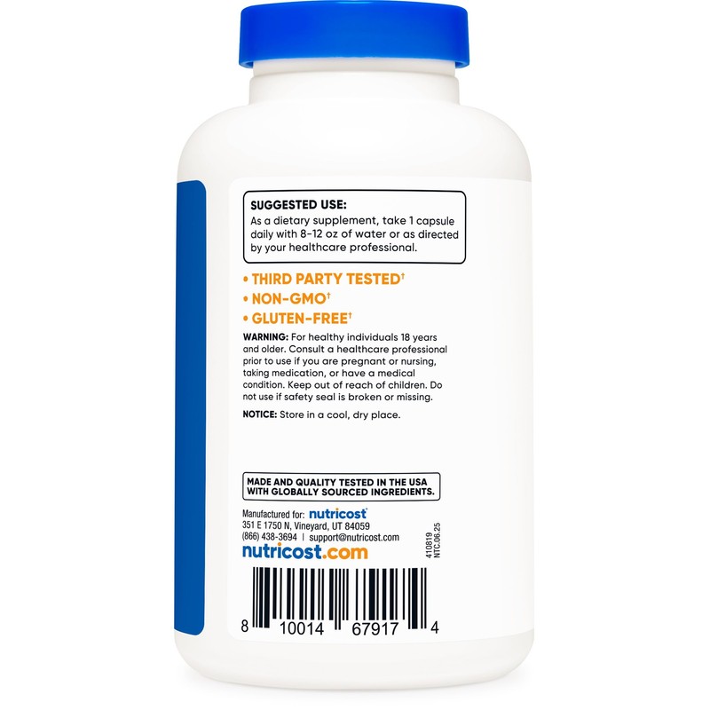 Nutricost Bitter Melon 600mg, 180 Capsules (3 Bottles)