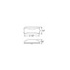 C2W Amber LED 2.5" Truck Trailer RV Clearance Side Marker