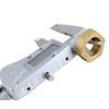 Accusize Industrial Tools Digital Caliper, 0-6''/0-150 mm Range by 0.0005''/0.01