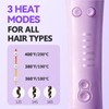 VELOZ Professional Automatic Curling Iron for Long Hair, Rotating Curling