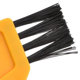 Kodrily Brush for Robot Vacuums Cleaner, 1PCS Vacuum Roller Tool, ABS Brush Extend Robot Vacuum, Dust Brush Cleaner Vacuum Fit for Xiaomi, for Shark, for Dreame, for Eufy (Yellow)