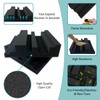 TroyStudio Thick Acoustic Foam Panels in Diffusion Pattern, 12 X