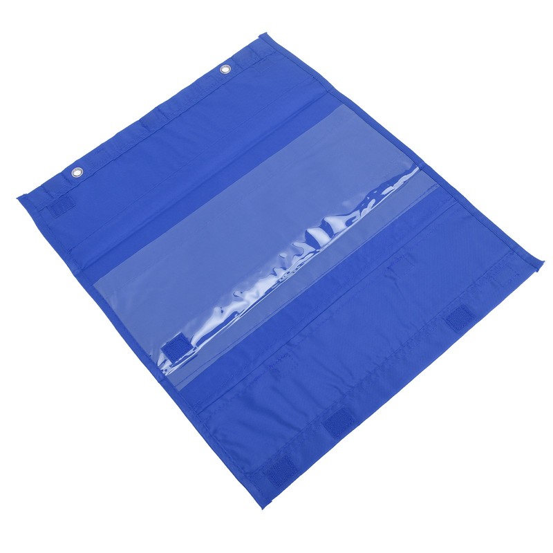 Magnetic Pocket Chart 5 Rows Transparent Schedule Pocket Chart for