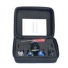 EUSTOMA Clip-on Magnifier Mini Binocular Magnifier for Glasses/Goggles Lightweight Plastic