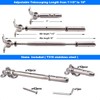 Iutuuk Stainless Steel Cable Railing Hardware Kit for Wood Post