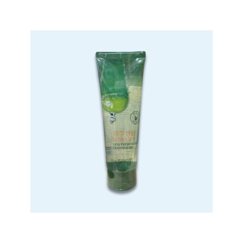 The Saem [더샘] 제주 생생 알로에 수딩젤 튜브250ml 1개 The