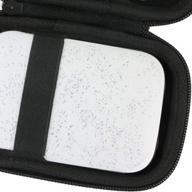 Khanka Hard Case for HP Sprocket 200/Sprocket Photo Printer 1st/2nd/HP Sprocket Portable 2x3 Generation.Fits 5 x 7.6 cm/2 x 3 Inch Sprocket Photo Paper.(Gray/Black)