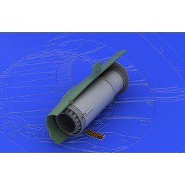 Eduard Models MiG-21MF/SMT Exhaust Nozzle Brassin Model Kit