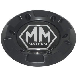 Mayhem Matte Flat Black Wheel Rim Replacement Center Section Cap Only C-231-2
