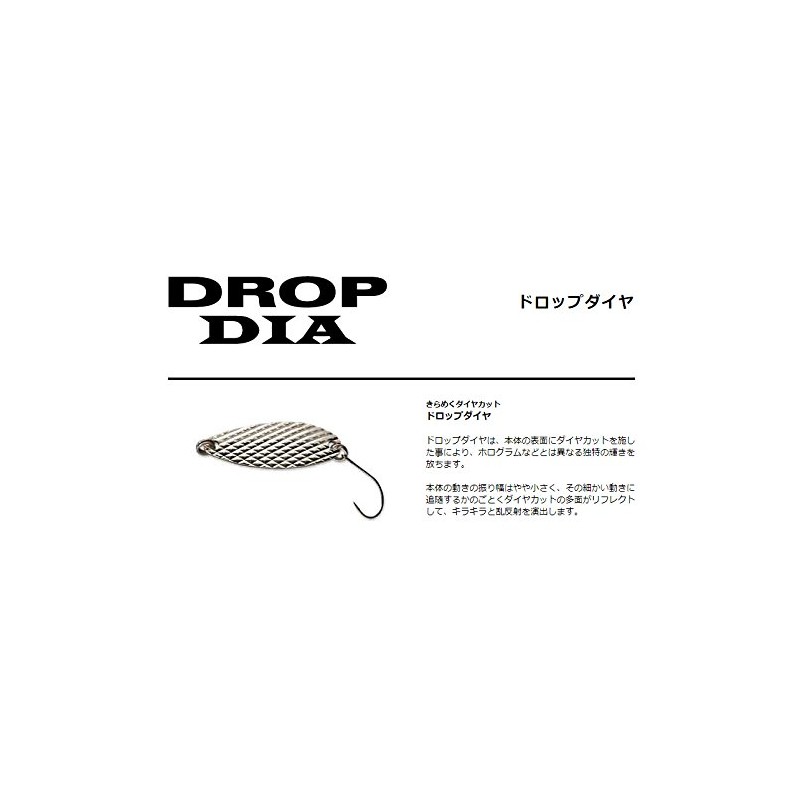 SMITH LTD Spoon, Drop Diamond, 1.1 inches (29 mm), 0.1