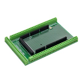 ANMBEST Mega 2560 R3 Prototype Screw Terminal Block Shield Board Pre-soldered Kit, Breakout Module for Arduino UNO