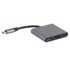 HC 04 Multifunction 3 in 1 Hub Type C to
