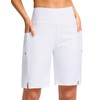 G Gradual Women's 9" Long Swim Board Shorts with Pockets