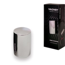 Vagnbys Wine Stopper, Wine Stopper, Zinc Alloy, Silver, VA-438115