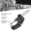 Micrometer Large Screen Digital Metric Imperial 0.001mm Accuracy 0‑25mm Outer
