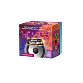 Jumbo Hitster, Film- & Serien-Soundtracks, Deutsche Erweiterung, 154 Musikkarten, Party- & Kartenspiel für Erwachsene und Familien, 2 bis 10 Spieler, ab 16 Jahren