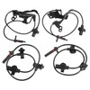 uxcell 4pcs Front Rear Left Right ABS Sensor Wheel Speed