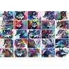 ITZAMNA Colorful Wolf Head Postcards 50 Cards Package